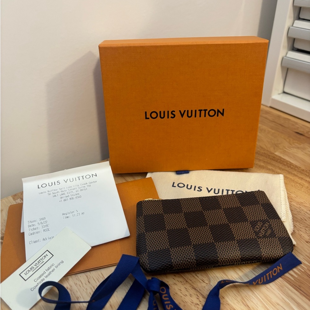 Louis Vuitton Damier Ebene Key Pouch